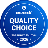 Crozdesk Quality Choice, top ranked solution 2026